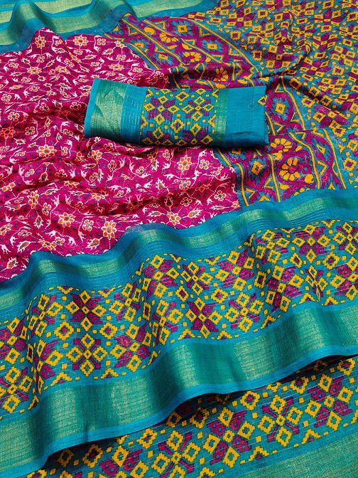 Mihira 47 Regular Wear Printed Wholesale Cotton Sarees
